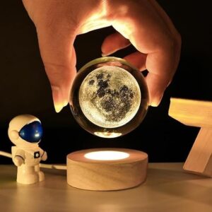 Desidiya Moon Crystal Ball Night Light (valentine special)